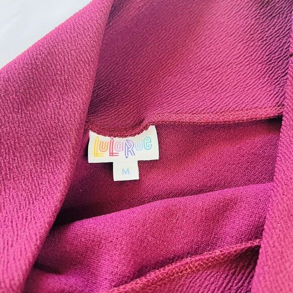 LulaRoe Cassie Stretch Pencil Skirt Pink & Blue Color Block NWT Size M 0700 - Picture 5 of 7